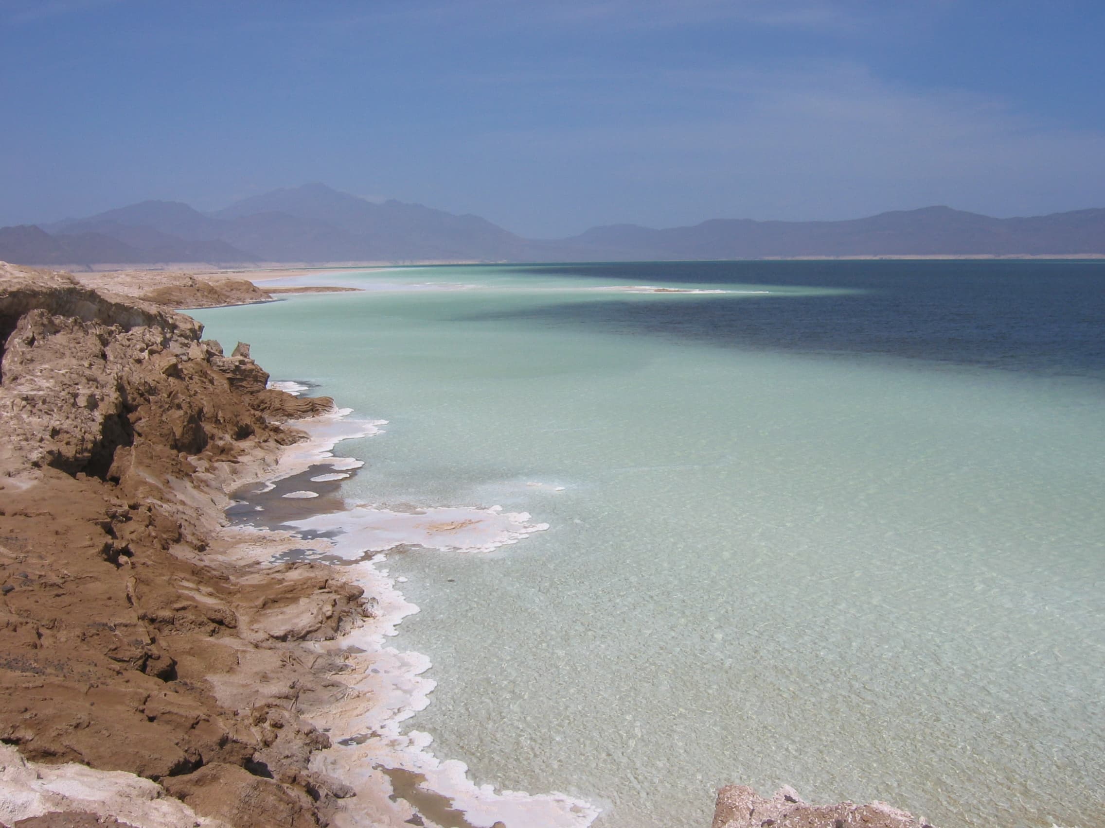 Lac Assal, le point le plus bas d'Afrique