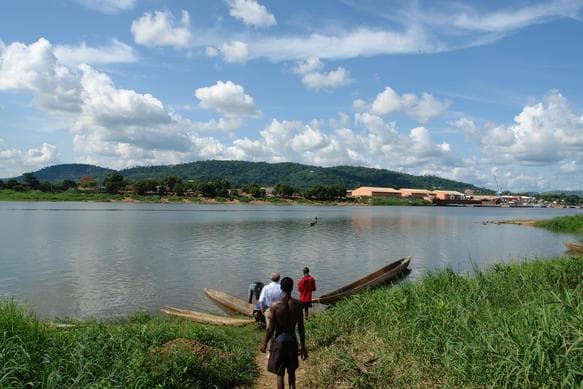 L'Oubangui, l'artère de la Centrafrique