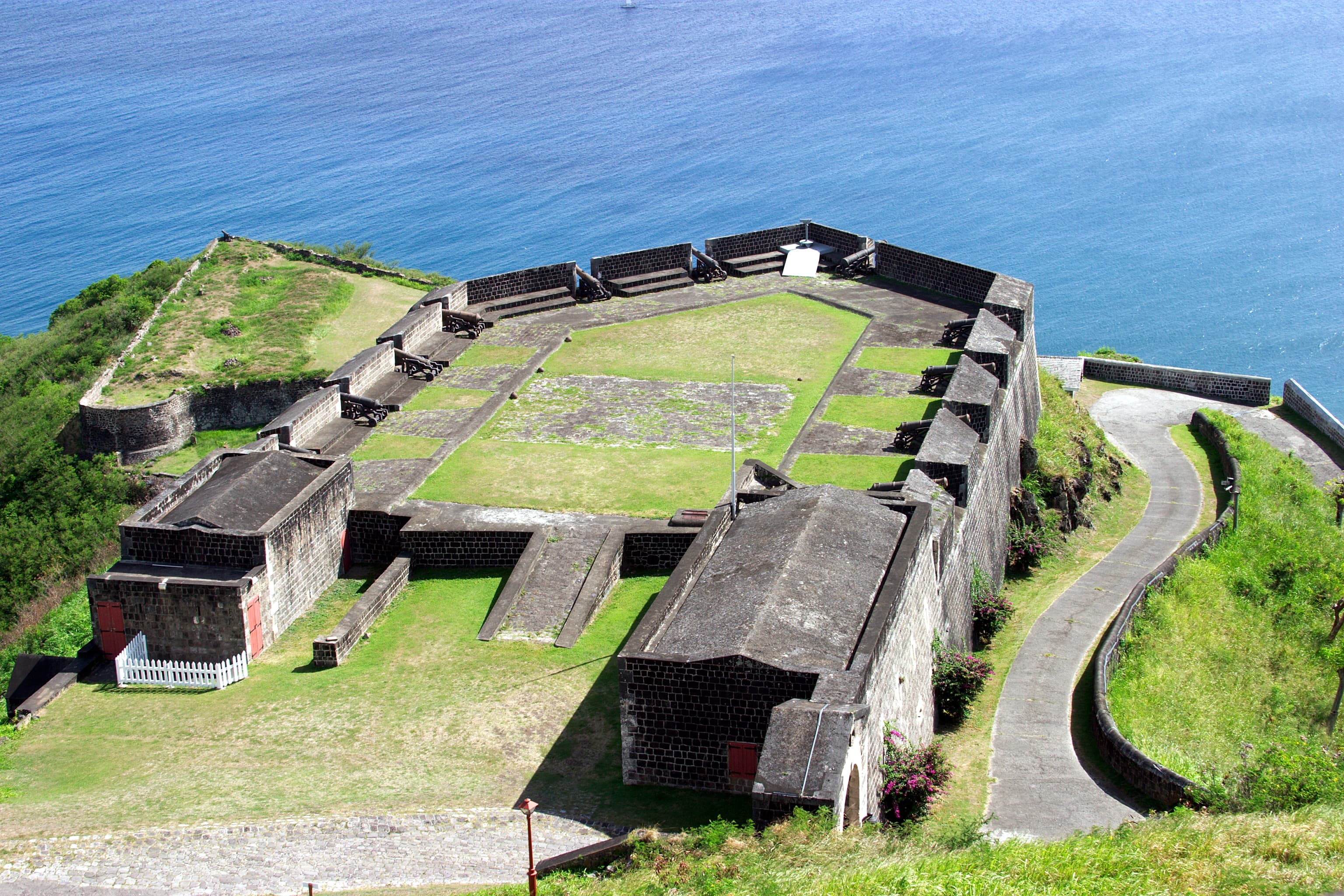 Brimstone Hill, le Gibraltar des Caraïbes